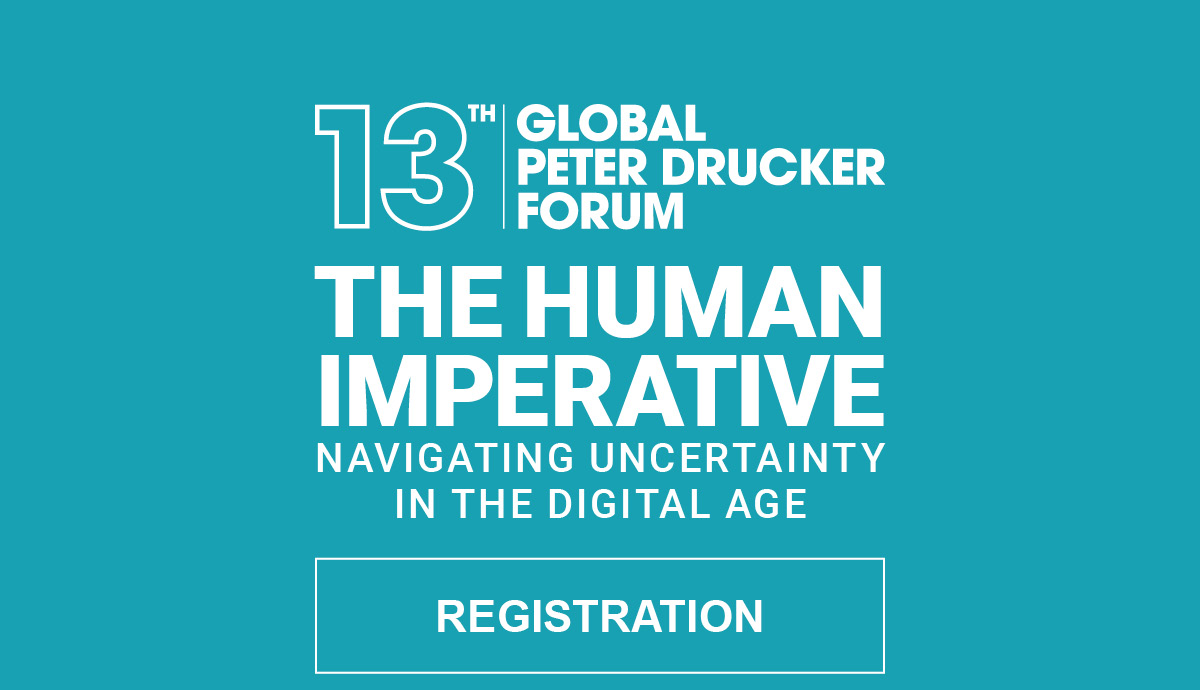 13th Global Peter Drucker Forum