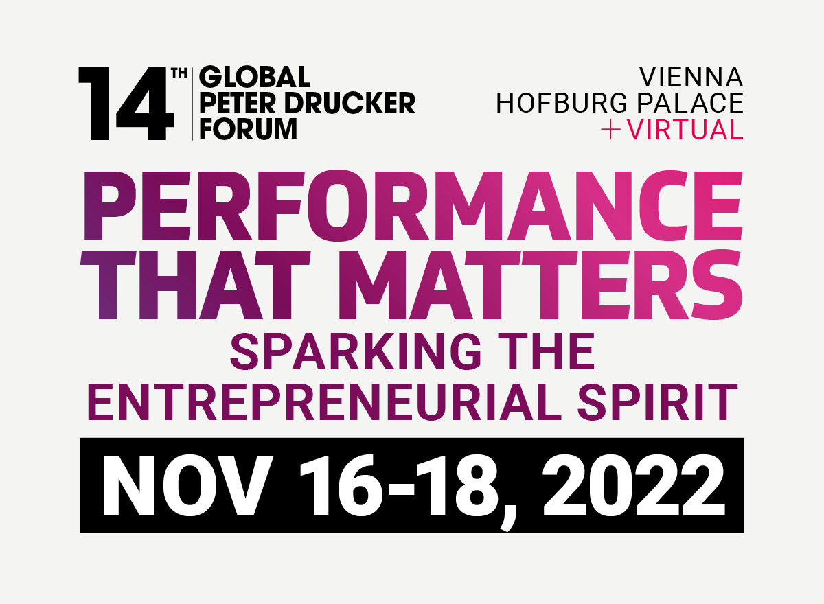 13th Global Peter Drucker Forum